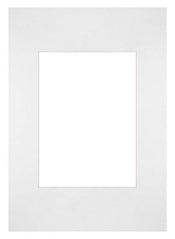 Passe Partout 21x29 7cm Carton Blanc Bord Droit De Face | Yourdecoration.fr
