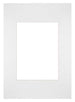 Passe Partout 21x29 7cm Carton Blanc Bord Droit De Face | Yourdecoration.fr