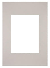 Passe Partout 21x29 7cm Carton Gris Graniet Bord Droit De Face | Yourdecoration.fr