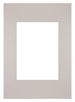 Passe Partout 21x29 7cm Carton Gris Graniet Bord Droit De Face | Yourdecoration.fr