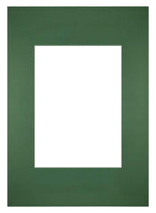 Passe Partout 21x29 7cm Carton Vert Foret Bord Droit De Face | Yourdecoration.fr