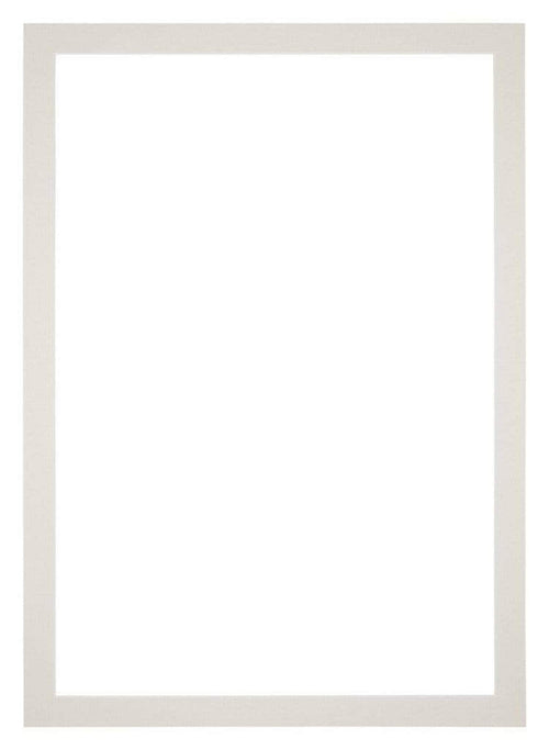Passe Partout 21x30cm Carton Gris Clair Bord 3cm Droit De Face | Yourdecoration.fr