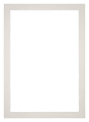 Passe Partout 21x30cm Carton Gris Clair Bord 4cm Droit De Face | Yourdecoration.fr