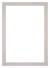 Passe Partout 21x30cm Carton Gris Graniet Bord 4cm Droit De Face | Yourdecoration.fr