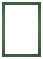 Passe Partout 21x30cm Carton Vert Foret Bord 4cm Droit De Face | Yourdecoration.fr