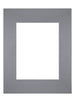 Passe Partout 24x30cm Carton Gris Bord Droit De Face | Yourdecoration.fr