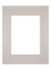 Passe Partout 24x30cm Carton Gris Graniet Bord Droit De Face | Yourdecoration.fr