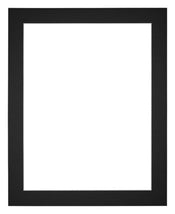 Passe Partout 24x30cm Carton Noir Bord 4cm Droit De Face | Yourdecoration.fr