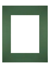Passe Partout 24x30cm Carton Vert Foret Bord Droit De Face | Yourdecoration.fr