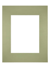Passe Partout 24x30cm Carton Vert Menthe Bord Droit De Face | Yourdecoration.fr