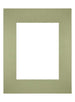 Passe Partout 24x30cm Carton Vert Menthe Bord Droit De Face | Yourdecoration.fr