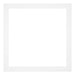 Passe Partout 25x25cm Carton Blanc Bord 3cm Droit De Face | Yourdecoration.fr