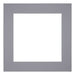 Passe Partout 25x25cm Carton Gris Bord 6cm Droit De Face | Yourdecoration.fr