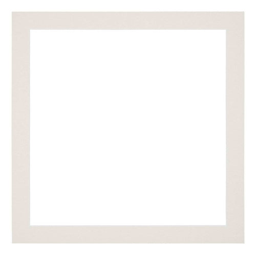 Passe Partout 25x25cm Carton Gris Clair Bord 3cm Droit De Face | Yourdecoration.fr