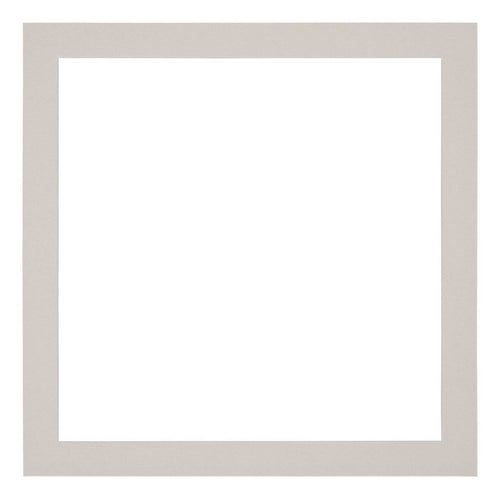 Passe Partout 25x25cm Carton Gris Graniet Bord 3cm Droit De Face | Yourdecoration.fr