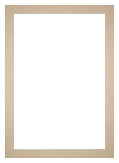 Passe Partout 25x35cm Carton Beige Bord 4cm Droit De Face | Yourdecoration.fr
