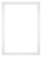 Passe Partout 25x35cm Carton Blanc Bord 4cm Droit De Face | Yourdecoration.fr