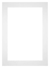 Passe Partout 25x35cm Carton Blanc Bord 6cm Droit De Face | Yourdecoration.fr