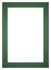 Passe Partout 25x35cm Carton Vert Foret Bord 6cm Droit De Face | Yourdecoration.fr