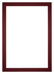 Passe Partout 25x35cm Carton Vin Rouge Bord 4cm Droit De Face | Yourdecoration.fr