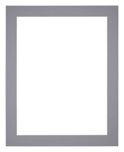 Passe Partout 28x35cm Carton Gris Bord 4cm Droit De Face | Yourdecoration.fr