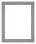 Passe Partout 28x35cm Carton Gris Bord 4cm Droit De Face | Yourdecoration.fr