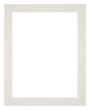Passe Partout 28x35cm Carton Gris Clair Bord 4cm Droit De Face | Yourdecoration.fr