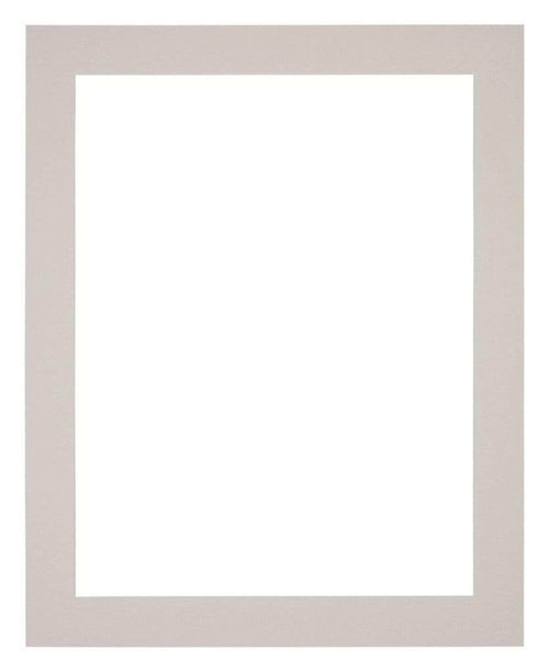 Passe Partout 28x35cm Carton Gris Graniet Bord 4cm Droit De Face | Yourdecoration.fr