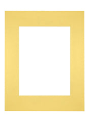 Passe Partout 28x35cm Carton Jaune Bord Droit De Face | Yourdecoration.fr