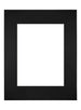 Passe Partout 28x35cm Carton Noir Bord Droit De Face | Yourdecoration.fr