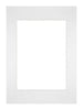 Passe Partout 29 7x42cm A3 A4 Carton Blanc Bord Droit De Face | Yourdecoration.fr