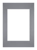 Passe Partout 29 7x42cm A3 A4 Carton Gris Bord Droit De Face | Yourdecoration.fr