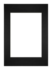 Passe Partout 29 7x42cm A3 A4 Carton Noir Bord Droit De Face | Yourdecoration.fr