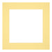 Passe Partout 30x30cm Carton Jaune Bord 6cm Droit De Face | Yourdecoration.fr