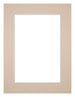 Passe Partout 30x40cm Carton Beige Bord 5cm Droit De Face | Yourdecoration.fr