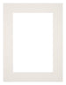 Passe Partout 30x40cm Carton Gris Clair Bord 5cm Droit De Face | Yourdecoration.fr