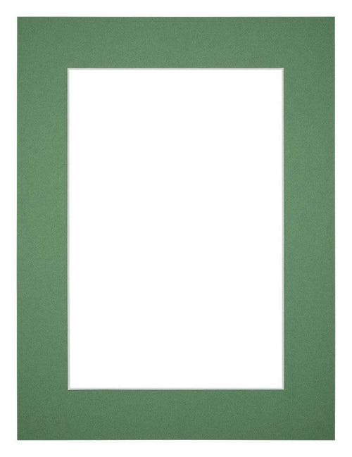 Passe Partout 30x40cm Carton Vert Foret Bord 5cm Droit De Face | Yourdecoration.fr