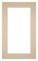 Passe Partout 30x50cm Carton Beige Bord 5cm Droit De Face | Yourdecoration.fr