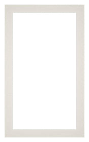 Passe Partout 30x50cm Carton Gris Clair Bord 3cm Droit De Face | Yourdecoration.fr