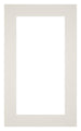 Passe Partout 30x50cm Carton Gris Clair Bord 5cm Droit De Face | Yourdecoration.fr