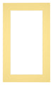 Passe Partout 30x50cm Carton Jaune Bord 5cm Droit De Face | Yourdecoration.fr