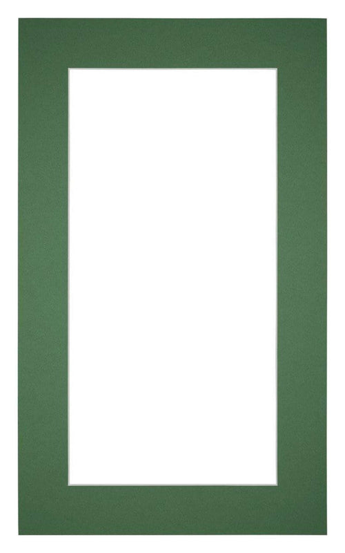 Passe Partout 30x50cm Carton Vert Foret Bord 5cm Droit De Face | Yourdecoration.fr