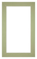 Passe Partout 30x50cm Carton Vert Menthe Bord 4cm Droit De Face | Yourdecoration.fr