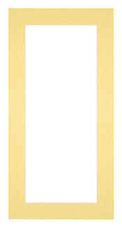 Passe Partout 30x60cm Carton Jaune Bord 5cm Droit De Face | Yourdecoration.fr