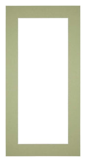 Passe Partout 30x60cm Carton Vert Menthe Bord 5cm Droit De Face | Yourdecoration.fr