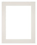 Passe Partout 35x45cm Carton Gris Clair Bord 5cm Droit De Face | Yourdecoration.fr