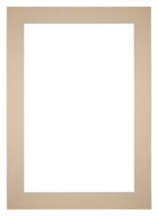 Passe Partout 35x50cm Carton Beige Bord 6cm Droit De Face | Yourdecoration.fr
