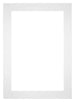 Passe Partout 35x50cm Carton Blanc Bord 6cm Droit De Face | Yourdecoration.fr