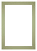 Passe Partout 35x50cm Carton Vert Menthe Bord 5cm Droit De Face | Yourdecoration.fr