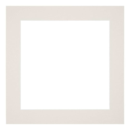 Passe Partout 40x40cm Carton Gris Clair Bord 5cm Droit De Face | Yourdecoration.fr